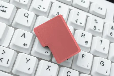 Typing Program Code Script, Abstract Downloading New Online Journal, Global Foto stock