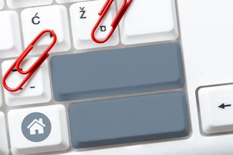 Typing Program Code Script, Abstract Downloading New Online Journal, Global Foto stock