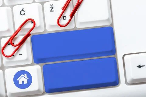 Typing Program Code Script, Abstract Downloading New Online Journal, Global Foto stock