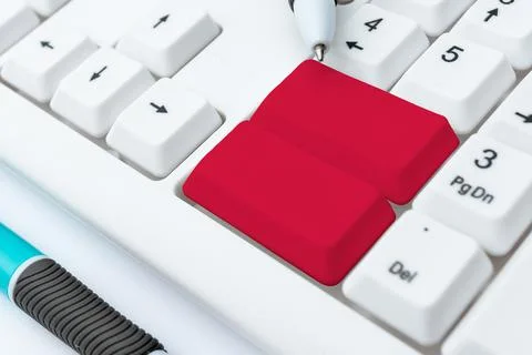 Typing Program Functional Descriptions, Creating New Email Address, Chatting Stock-Fotos