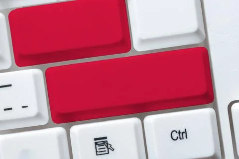 Typing Program Functional Descriptions, Creating New Email Address, Chatti... Stock-Fotos