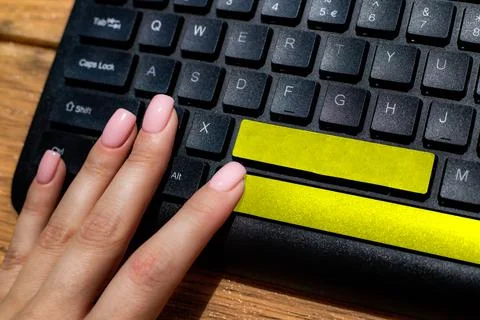 Typing Program Schedule, Retyping Debugging Program String Codes, Global 스톡 사진