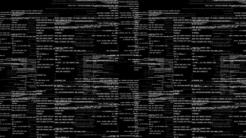 Typing programming code animation, animated hacker typing text suitable for Stock Footage 316323336