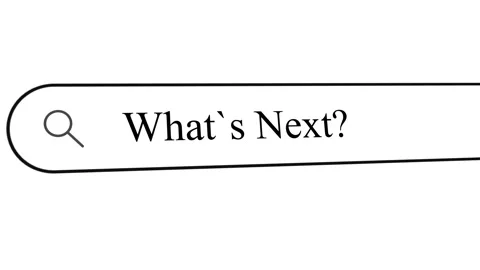 Typing in search box about next steps in information seeking Видео 330420460