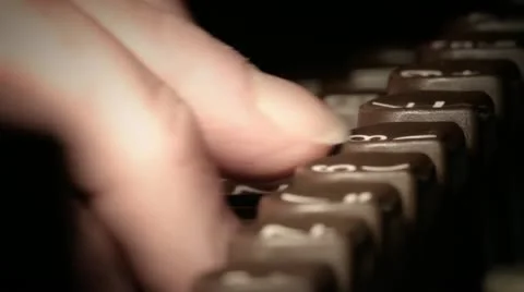 Typing. Side shot. Office work. Stock Footage 10823034
