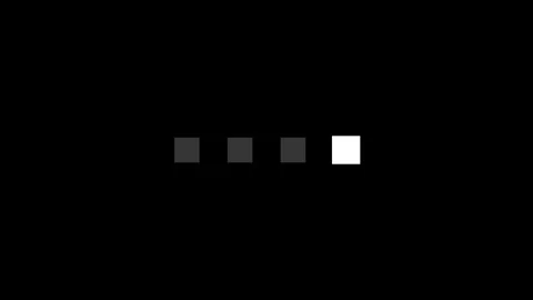 Typing square shape animation and buffering Stock Footage 341628871