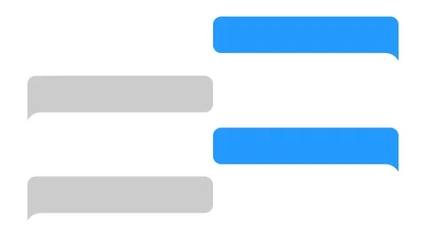 Typing text message, sending messages using mobile chat Stock Footage 311060256