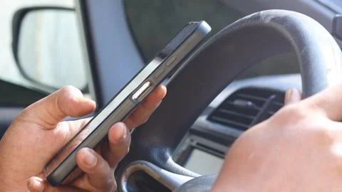 Typing a text message on a smartphone Stock Footage 341269092