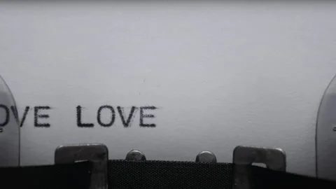 Typing text on typewriter Stock Footage 148180659