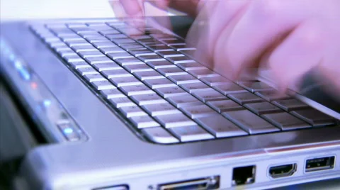 Typing Time lapse 1 Video stock 582727