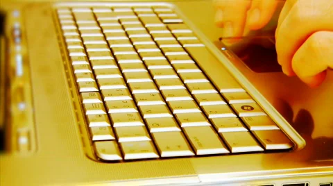 Typing Time lapse 2 Concept 2 Stock Footage 583811