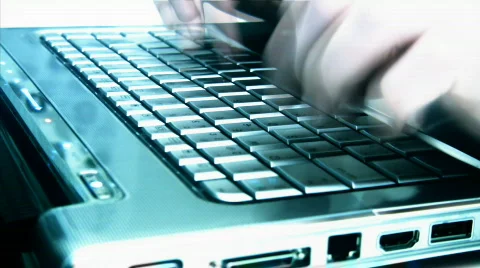 Typing Time lapse  Concept 1 Video stock 582730