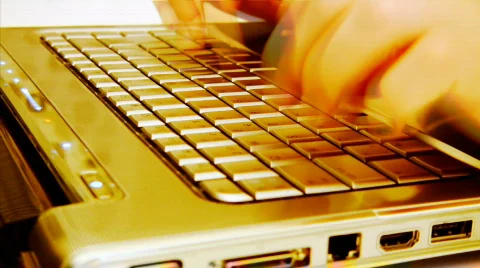 Typing Time lapse Concept 2 Video stock 582733