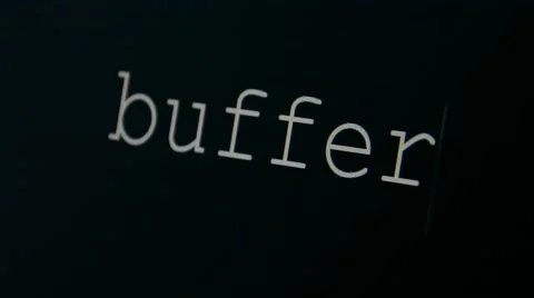 Typing word buffer Stock Footage 45711293