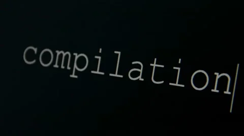 Typing word compilation Stock Footage 45712461