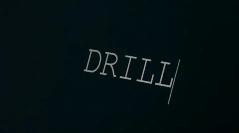 Typing word drill Stock Footage 45875561