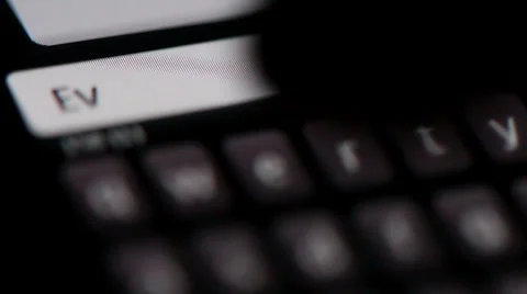 Typing the word Everywhere on smartphone, Close up Stock Footage 35331578