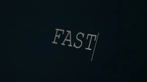 Typing word fast Stock Footage 45901818