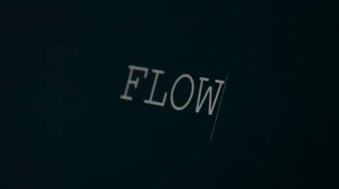 Typing word flow Stock Footage 45903197
