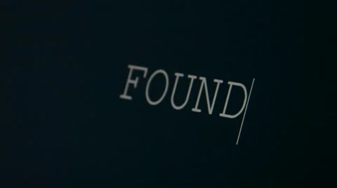 Typing word found Stock Footage 45903316