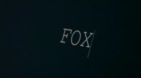 Typing word fox Stock Footage 45903319