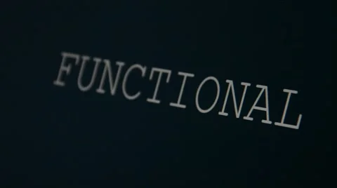 Typing word functional Stock Footage 45903400