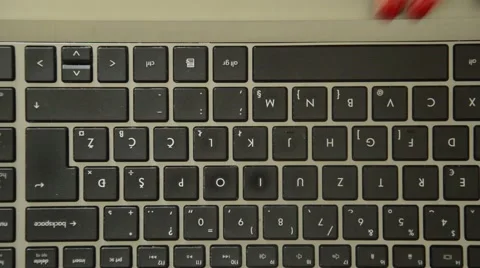 Typing word love Stock Footage 41030953
