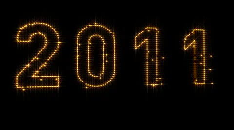 Typo 2011 lights 02 Stock Footage 917418