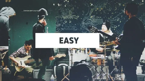 Typo Urban Slideshow After Effects stock