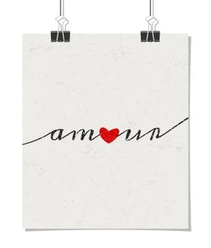 Typographic design poster Stock Illustration