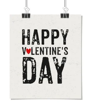 Typographic design poster Stock Illustration