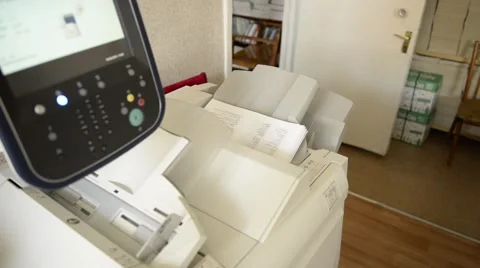 Typographic Printer 库存影片 53207312