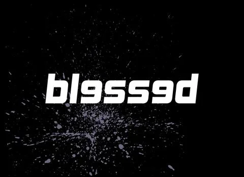 Typography and abstrack background Stock Illustration