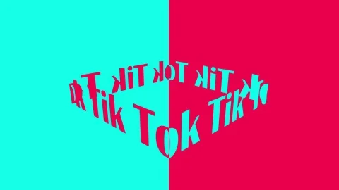 Typography animation in a cube like shape. Stock Footage 125856595