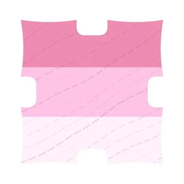 Typography background in light berry mousse tones, styled with halftone gradient Stock Illustration