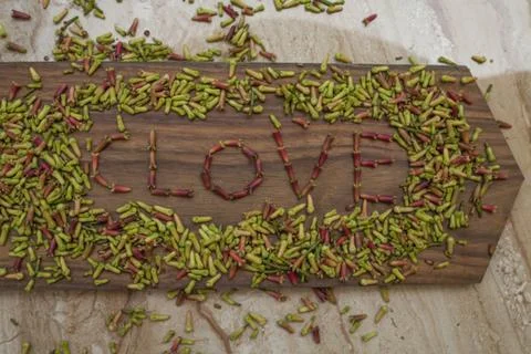 Typography cloves with arrows Stock Photos