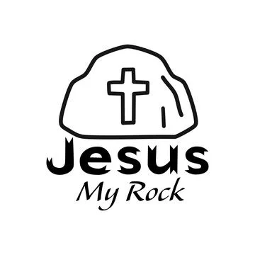 Typography design for Jesus lover. Stock Illustration