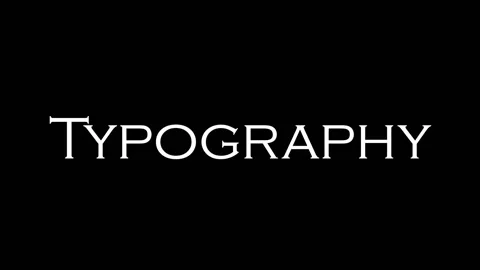 Typography in different style fonts change on screen animation Stock Footage 196827746