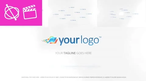 Typography Logo Reveal - Apple Motion and Final Cut Pro X Template After Effects素材