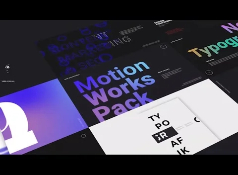 Typography pack Stock After Effects