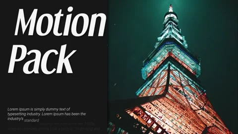 Typography pack Stock After Effects