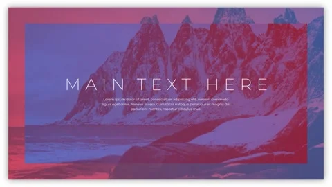 Typography Pack After Effects stock