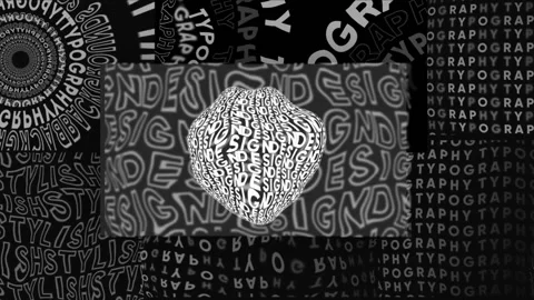 Typography Patterns V1 库存 After Effects