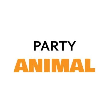 Typography for print or use as poster, flyer or T shirt Illustrazione stock