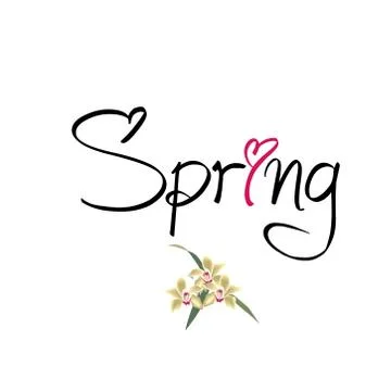 Typography for print or use as poster, flyer or T shirt Stock Illustration