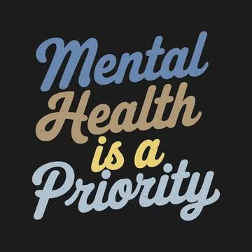 Typography Quotes on Self Compassion for Mental Health  Daily Encouragement Illustrazione stock