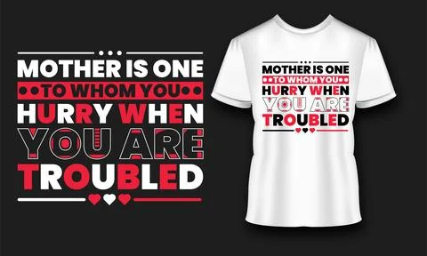 Typography t shirt design Stock Illustration