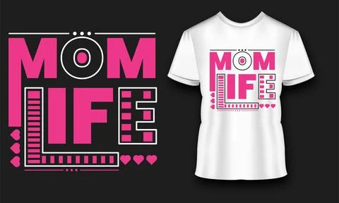 Typography t shirt design 库存插图