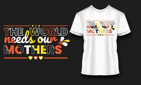 Typography t shirt design Stock Illustration