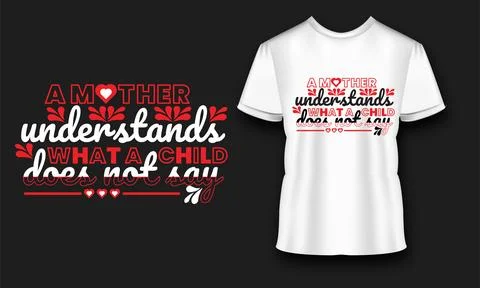 Typography t shirt design Stock Illustration